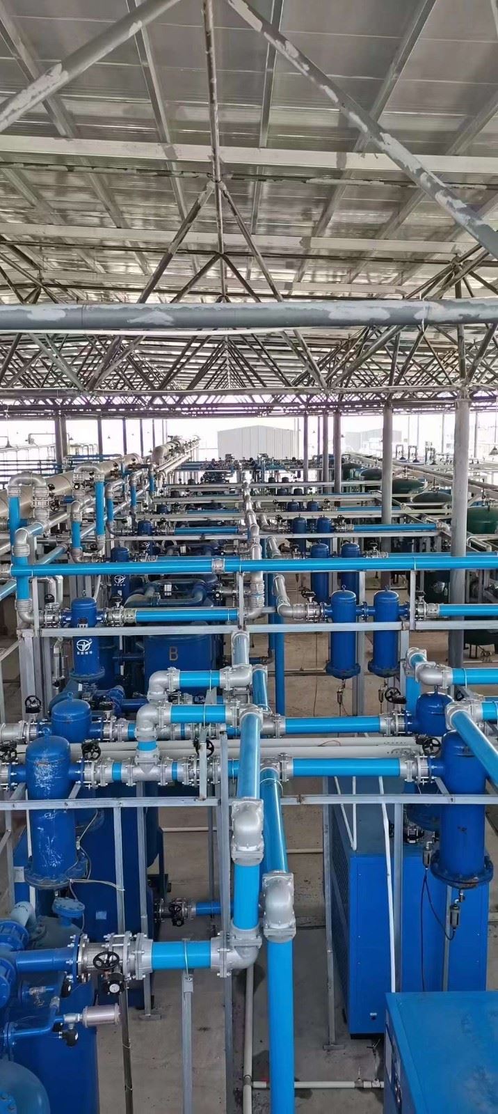 Compressor aluminium luchtleiding